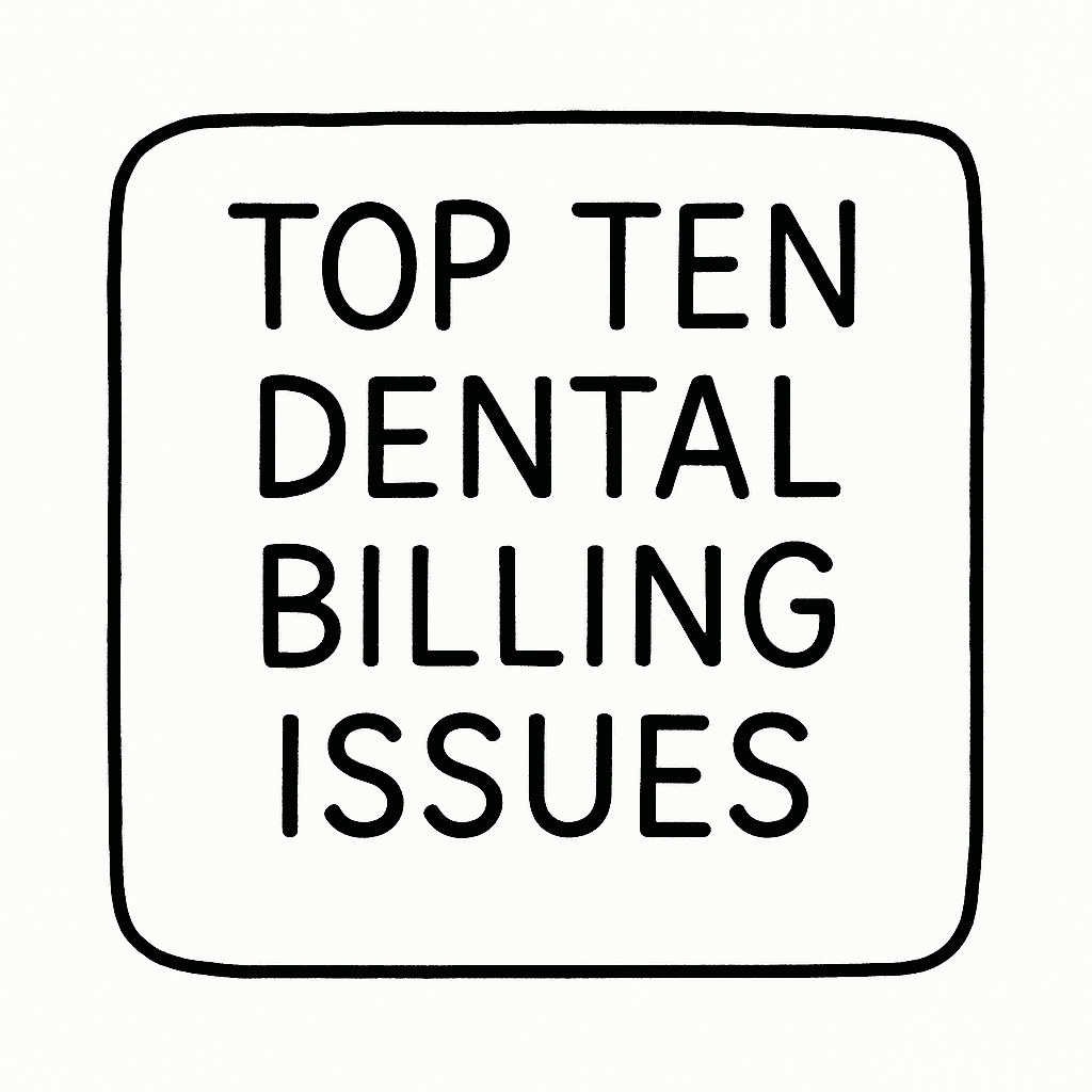 Ten Common Dental Billing Issues